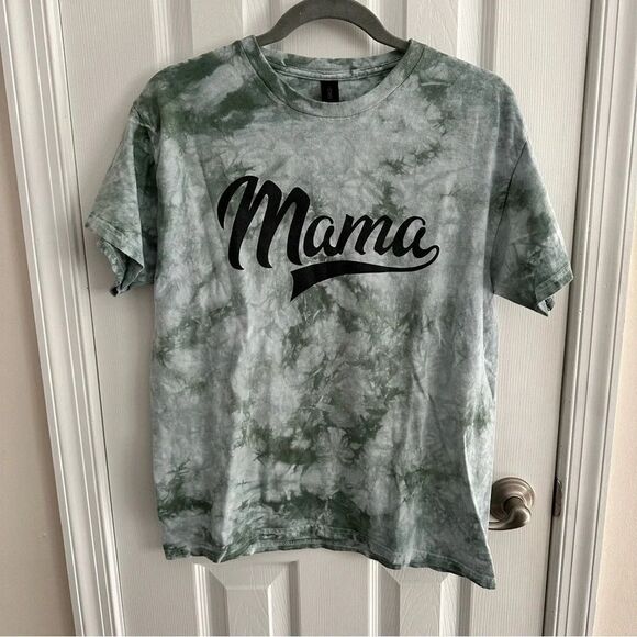 Mama Tie Dye Graphic Tee Size Medium River Babe Threads - Picture 1 of 5